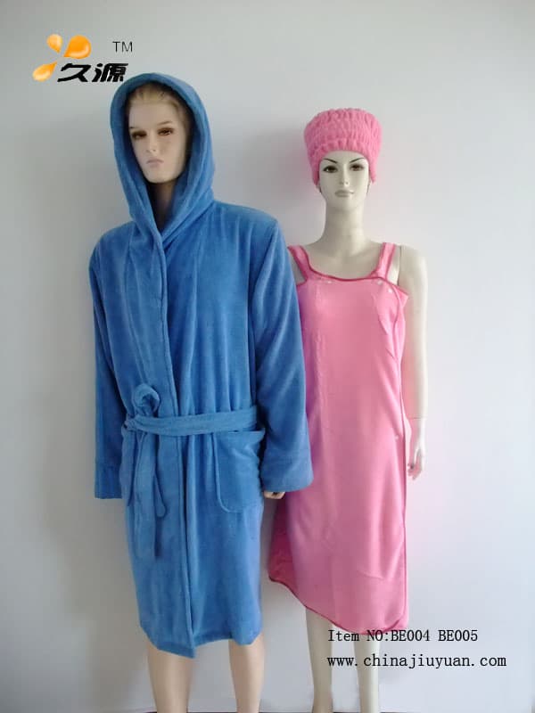 microfiber bathrobe wholesale